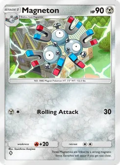 Pokémon-Karte Magneton 054/075