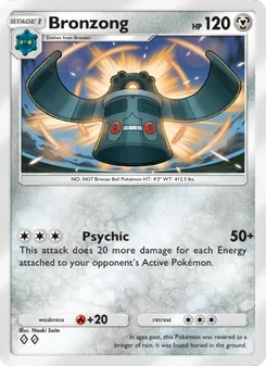 Pokémon-Karte Bronzong 059/075