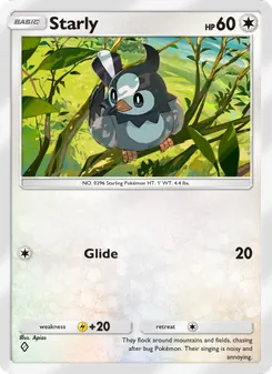 Pokémon-Karte Starly 066/075