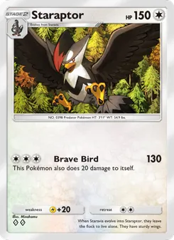 Pokémon-Karte Staraptor 068/075