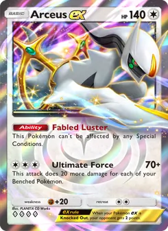 Pokémon-Karte Arceus ex 071/075