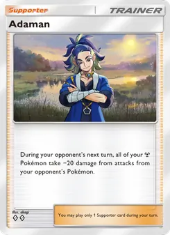 Pokémon-Karte Adaman 075/075