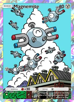 Pokémon-Karte Magnemite 080/075