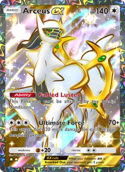 Pokémon-Karte Arceus ex 086/075