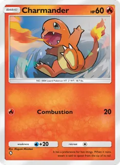 Pokémon-Karte Charmander 008/072