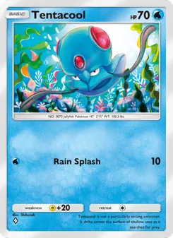 Pokémon-Karte Tentacool 014/072