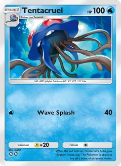 Pokémon-Karte Tentacruel 015/072