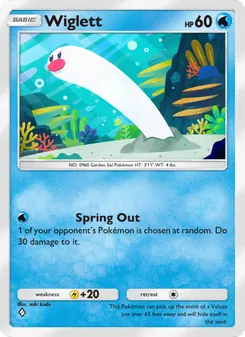 Pokémon-Karte Wiglett 018/072