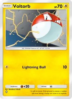 Pokémon-Karte Voltorb 023/072