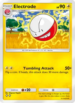 Pokémon-Karte Electrode 024/072