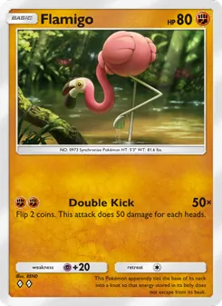 Pokémon-Karte Flamigo 044/072