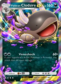 Pokémon-Karte Paldean Clodsire ex 048/072