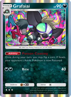 Pokémon-Karte Grafaiai 051/072