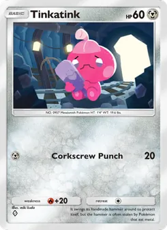 Pokémon-Karte Tinkatink 052/072
