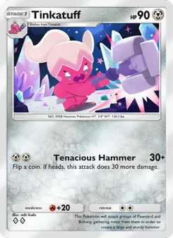 Pokémon-Karte Tinkatuff 053/072