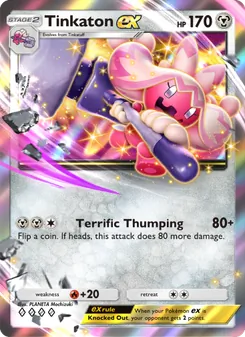 Pokémon-Karte Tinkaton ex 054/072
