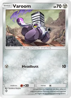 Pokémon-Karte Varoom 055/072
