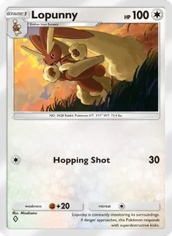 Pokémon-Karte Lopunny 067/072