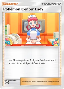 Pokémon-Karte Pokémon Center Lady 070/072