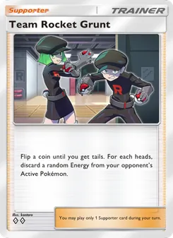 Pokémon-Karte Team Rocket Grunt 072/072