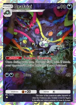 Pokémon-Karte Grafaiai 076/072
