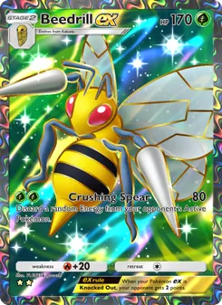 Pokémon-Karte Beedrill ex 079/072