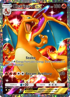 Pokémon-Karte Charizard ex 080/072