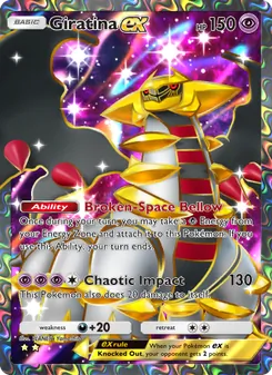 Pokémon-Karte Giratina ex 083/072