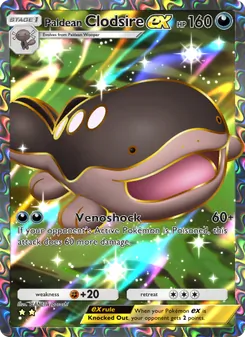 Pokémon-Karte Paldean Clodsire ex 085/072