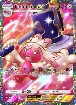 Pokémon-Karte Tinkaton ex 086/072