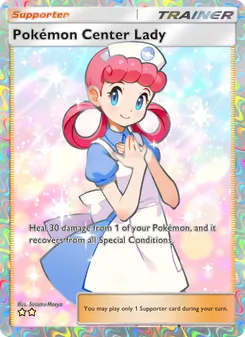 Pokémon-Karte Pokémon Center Lady 089/072