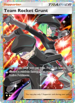 Pokémon-Karte Team Rocket Grunt 091/072