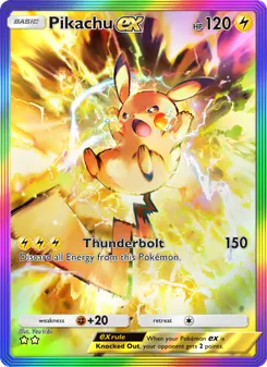 Pokémon-Karte Pikachu ex 092/072