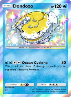 Pokémon-Karte Dondozo 102/072