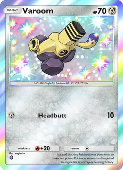 Pokémon-Karte Varoom 105/072