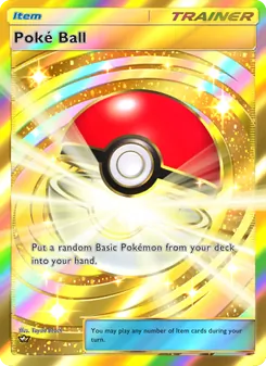 Pokémon-Karte Poké Ball 111/072