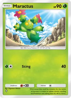Pokémon-Karte Maractus 005/155
