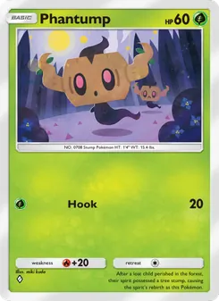 Pokémon-Karte Phantump 007/155