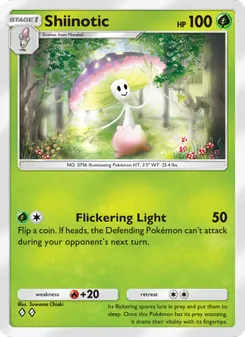 Pokémon-Karte Shiinotic 017/155