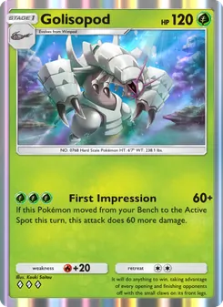 Pokémon-Karte Golisopod 022/155