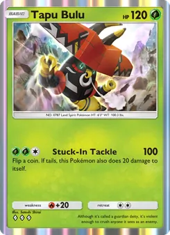 Pokémon-Karte Tapu Bulu 024/155