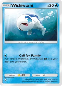 Pokémon-Karte Wishiwashi 050/155