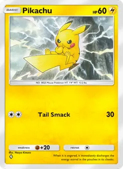 Pokémon-Karte Pikachu 057/155