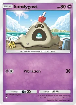 Pokémon-Karte Sandygast 081/155