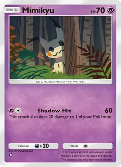 Pokémon-Karte Mimikyu 083/155