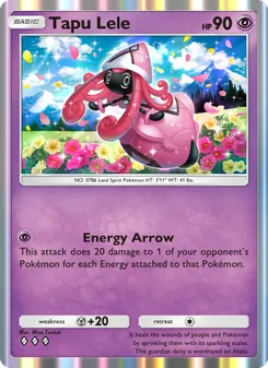 Pokémon-Karte Tapu Lele 084/155