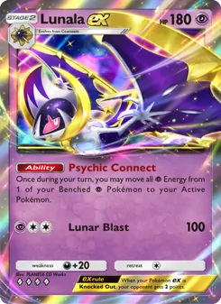 Pokémon-Karte Lunala ex 087/155