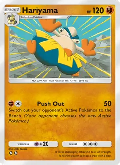 Pokémon-Karte Hariyama 091/155