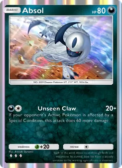 Pokémon-Karte Absol 112/155
