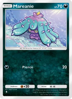 Pokémon-Karte Mareanie 115/155
